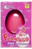 Wachsender Flamingo XL im Ei, 15x10cm
