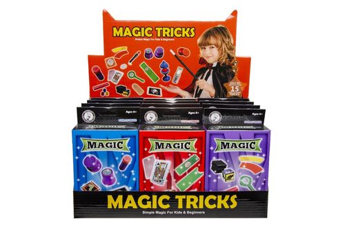 Zauber Tricks, 11x15x5cm, 12st./Display
